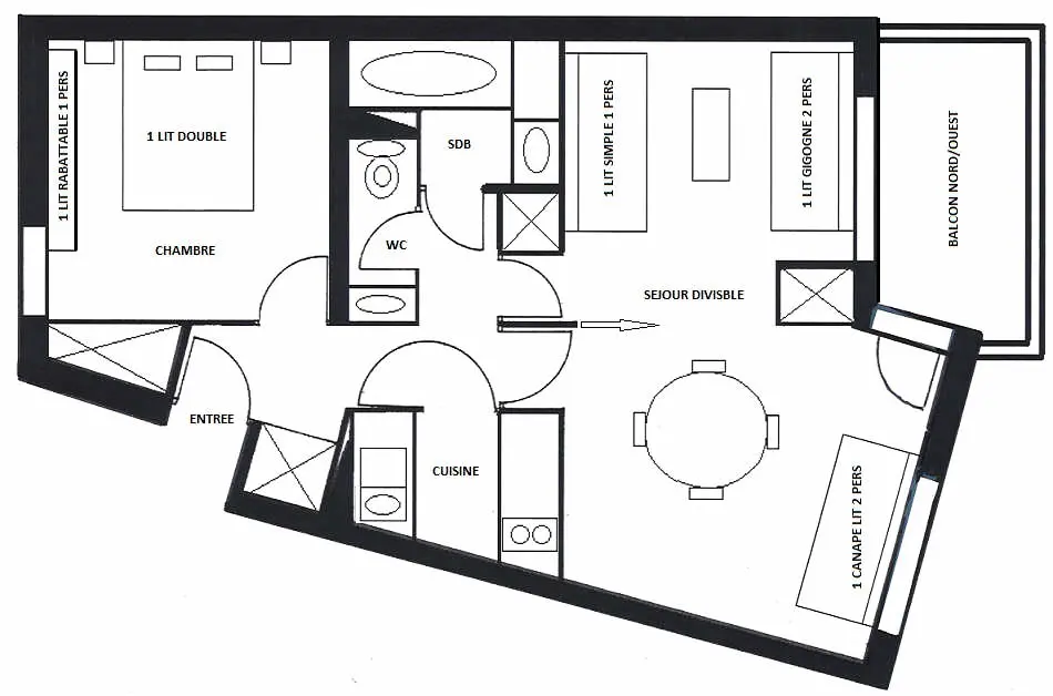 Residence LE POMMERET