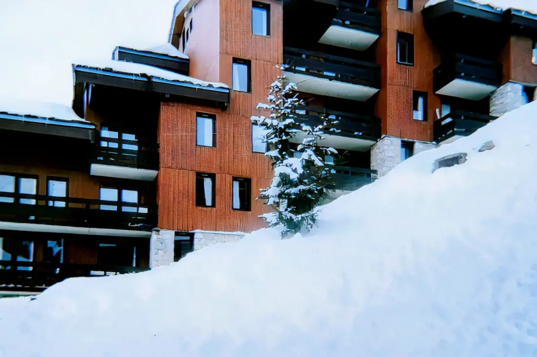 Apartman közel Les Pistes La Plagne 1800 4 Pers.