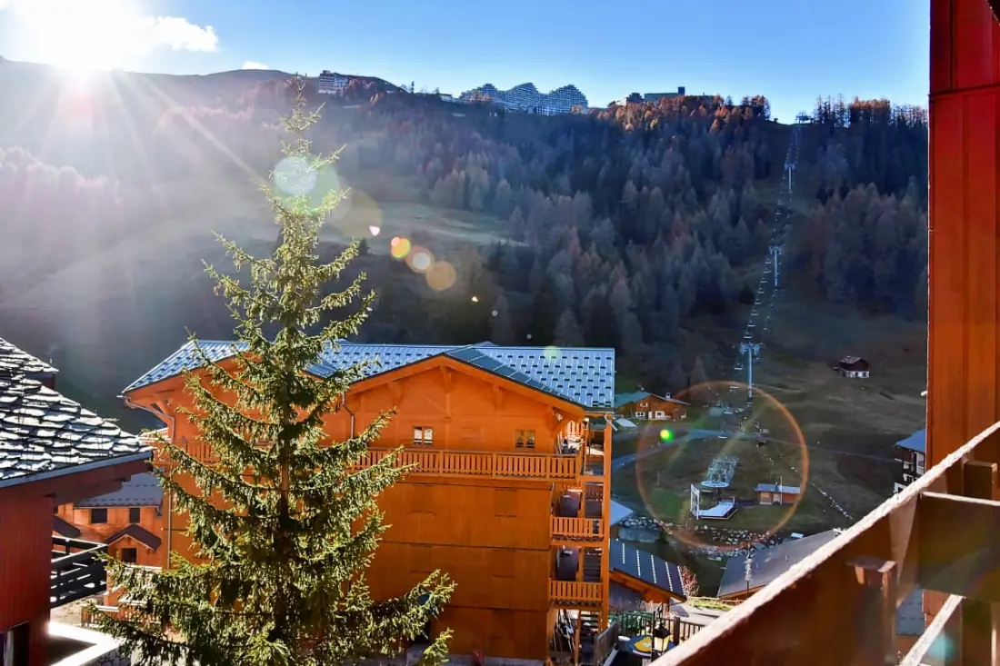 Apartman közel Les Pistes La Plagne 1800 4 Pers.