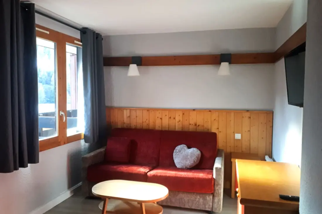 Apartman közel Les Pistes La Plagne 1800 4 Pers.