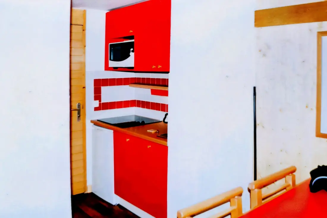 Apartman közel Les Pistes La Plagne 1800 4 Pers.