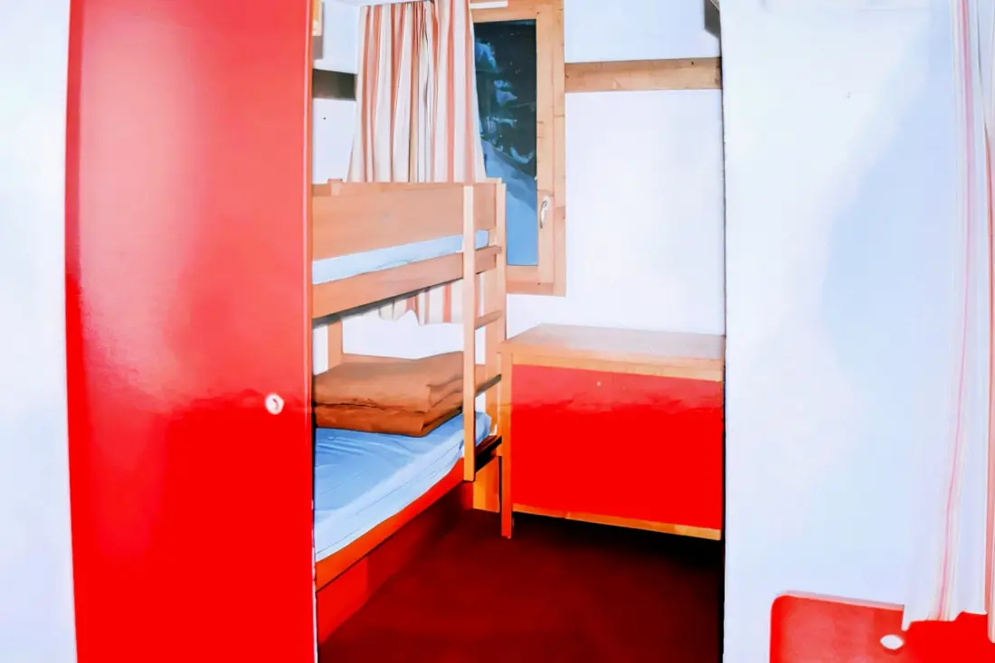 Apartman közel Les Pistes La Plagne 1800 4 Pers.
