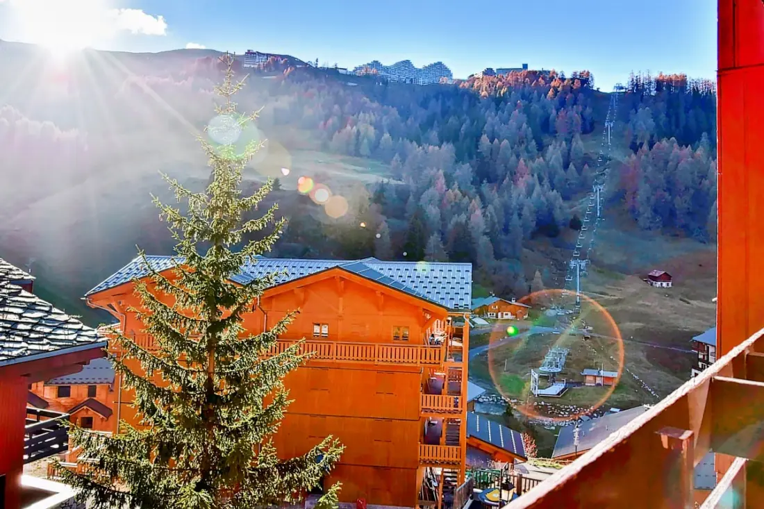 Apartman közel Les Pistes La Plagne 1800 4 Pers.