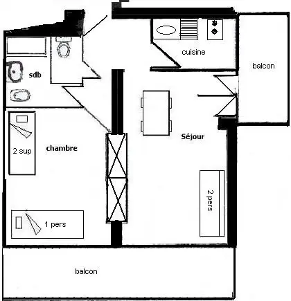 Residence L'aconcagua