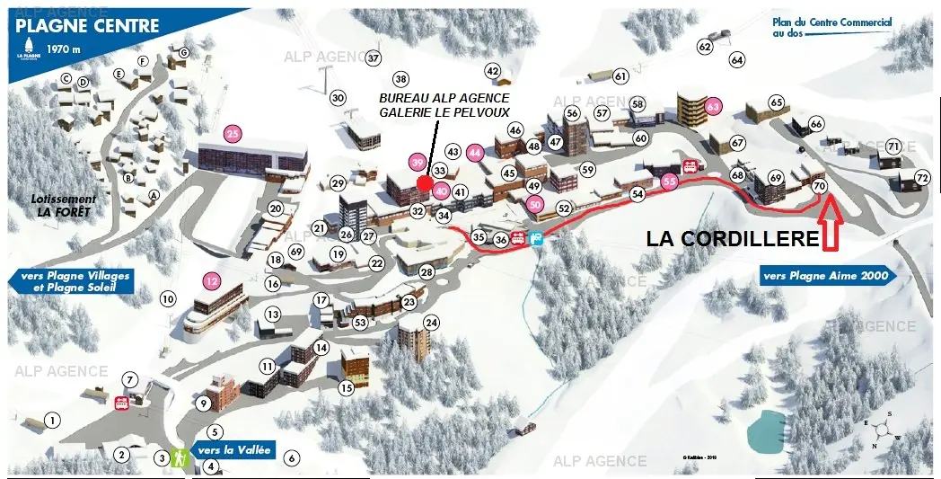 La Cordillere lakóhely