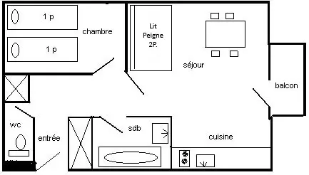 Residence Les Hameaux I
