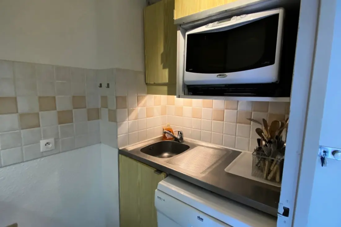 Studio with Balcony in Plagne Village