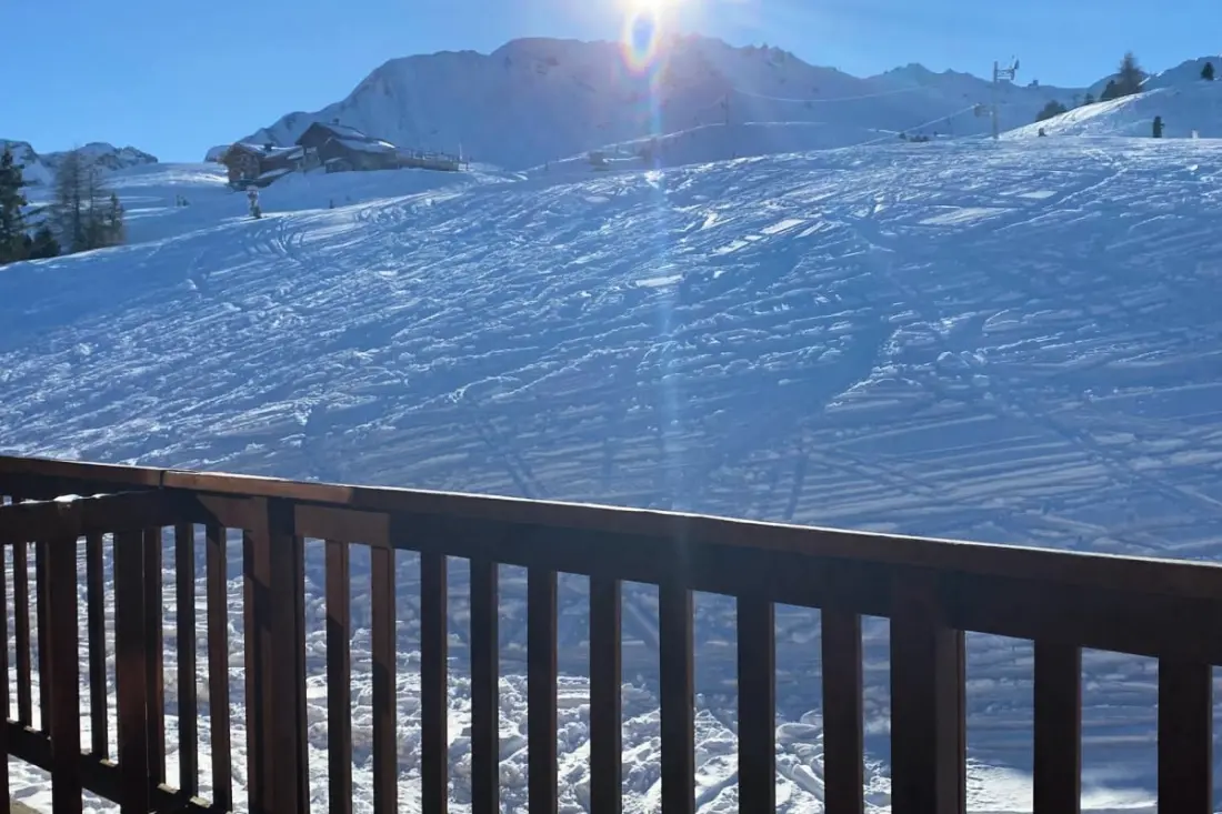 Studio with Balcony in Plagne Village