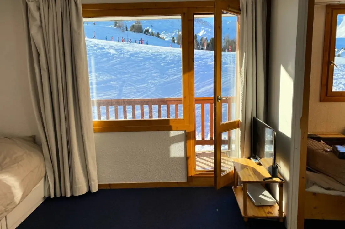 Studio with Balcony in Plagne Village