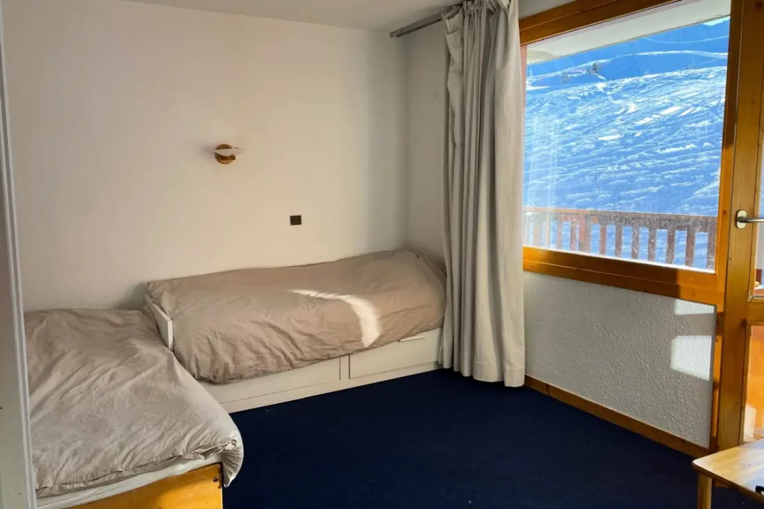 Studio with Balcony in Plagne Village