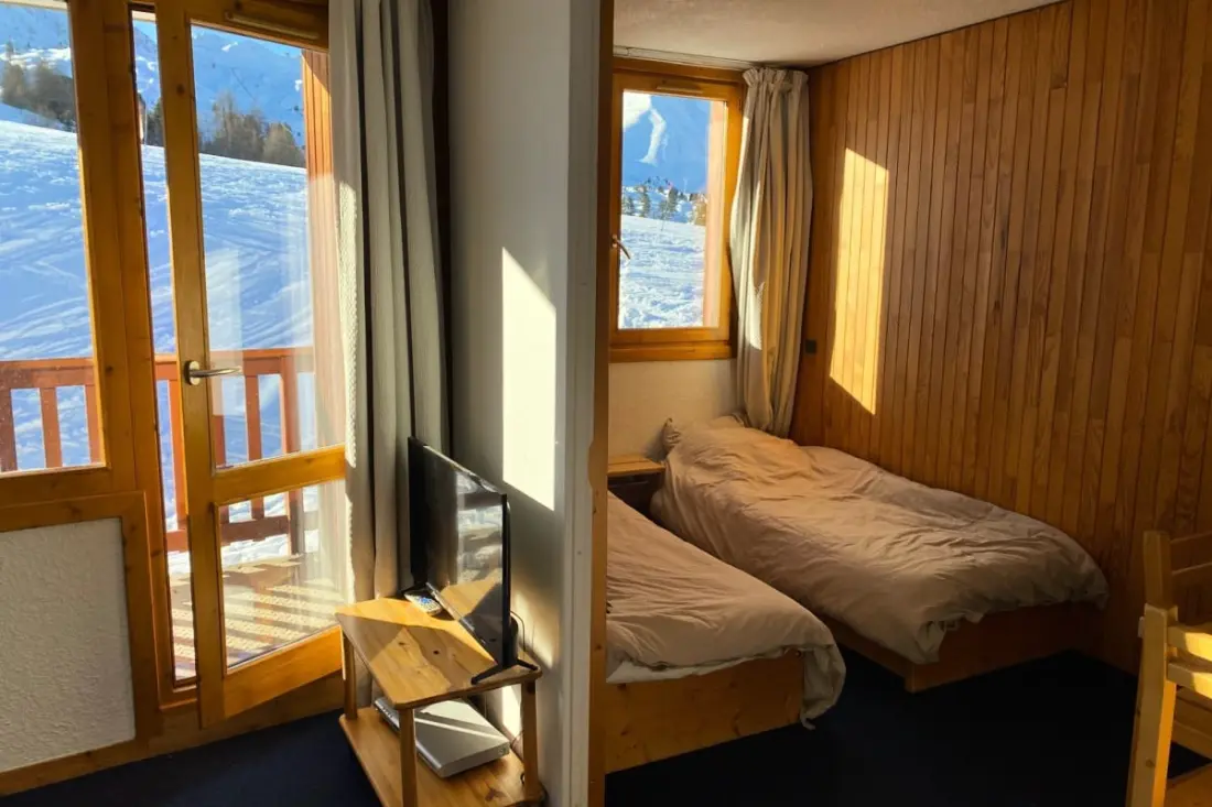 Studio with Balcony in Plagne Village