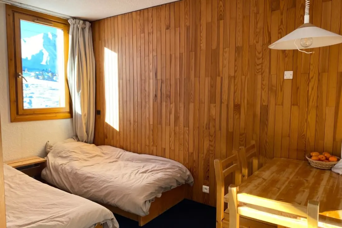 Studio with Balcony in Plagne Village