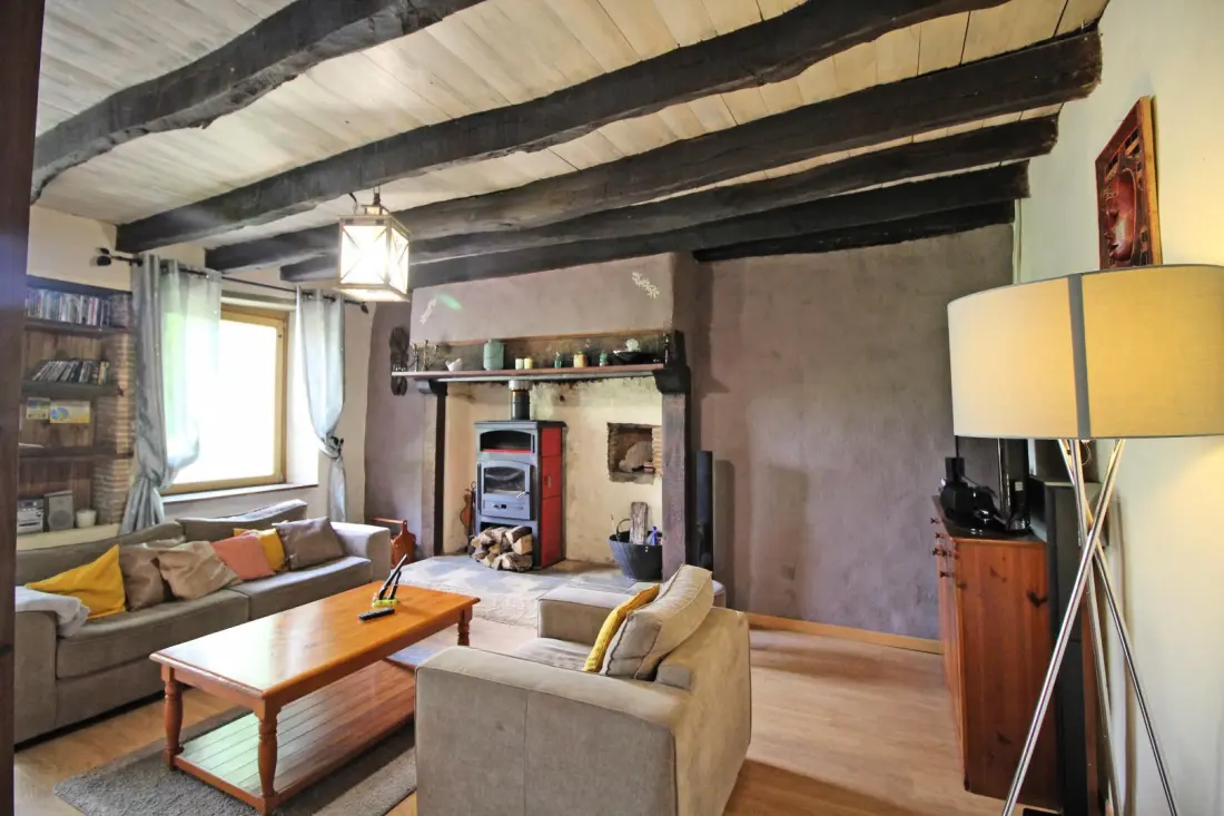 Gîte de France De stenen van de boerderij met 3 verdiepingen