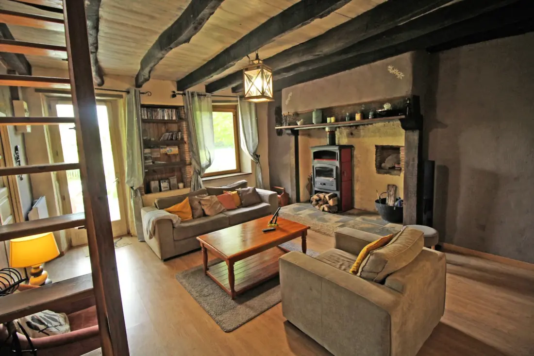 Gîte de France De stenen van de boerderij met 3 verdiepingen