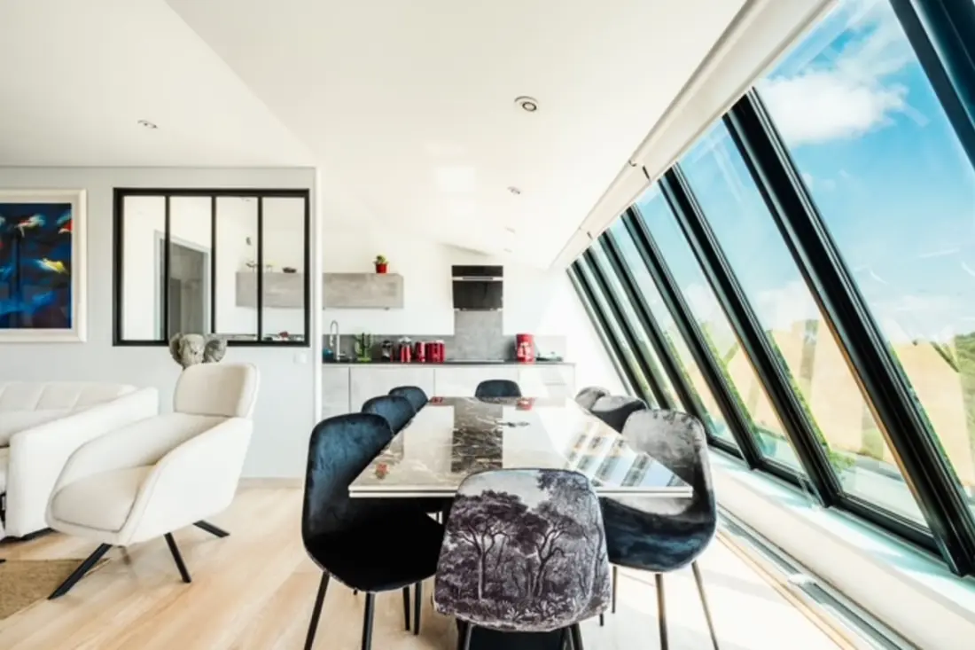 Apartamento luminoso grande con vista panorámica