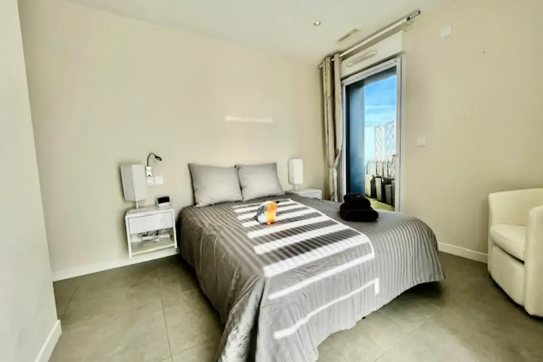 Vista mare del tetto eccezionale con piscina privata