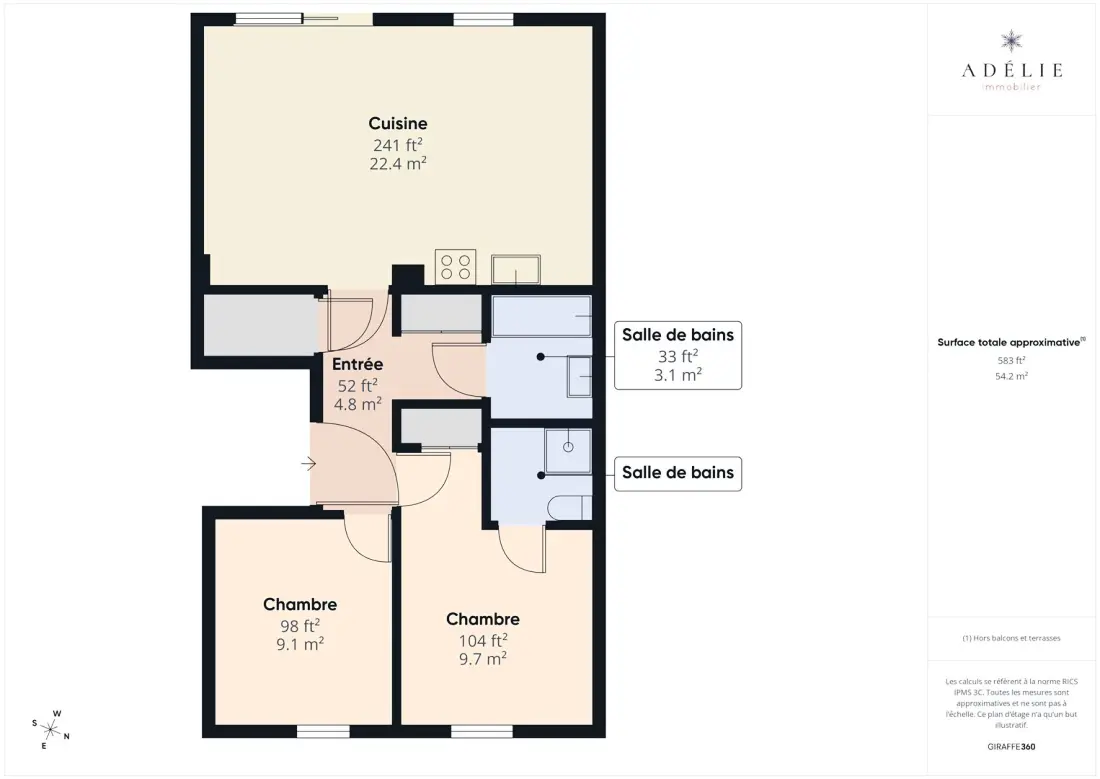 Residence Cimes Blanches