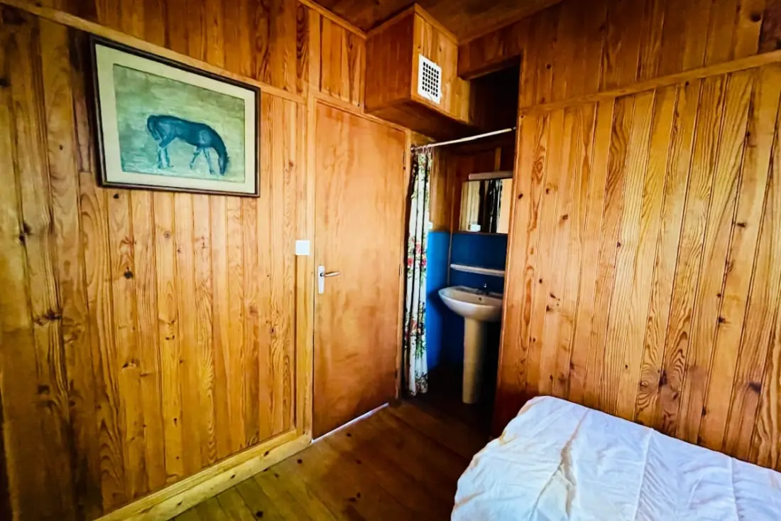 Chalet Alpin kandallóval, terasszal és kerttel