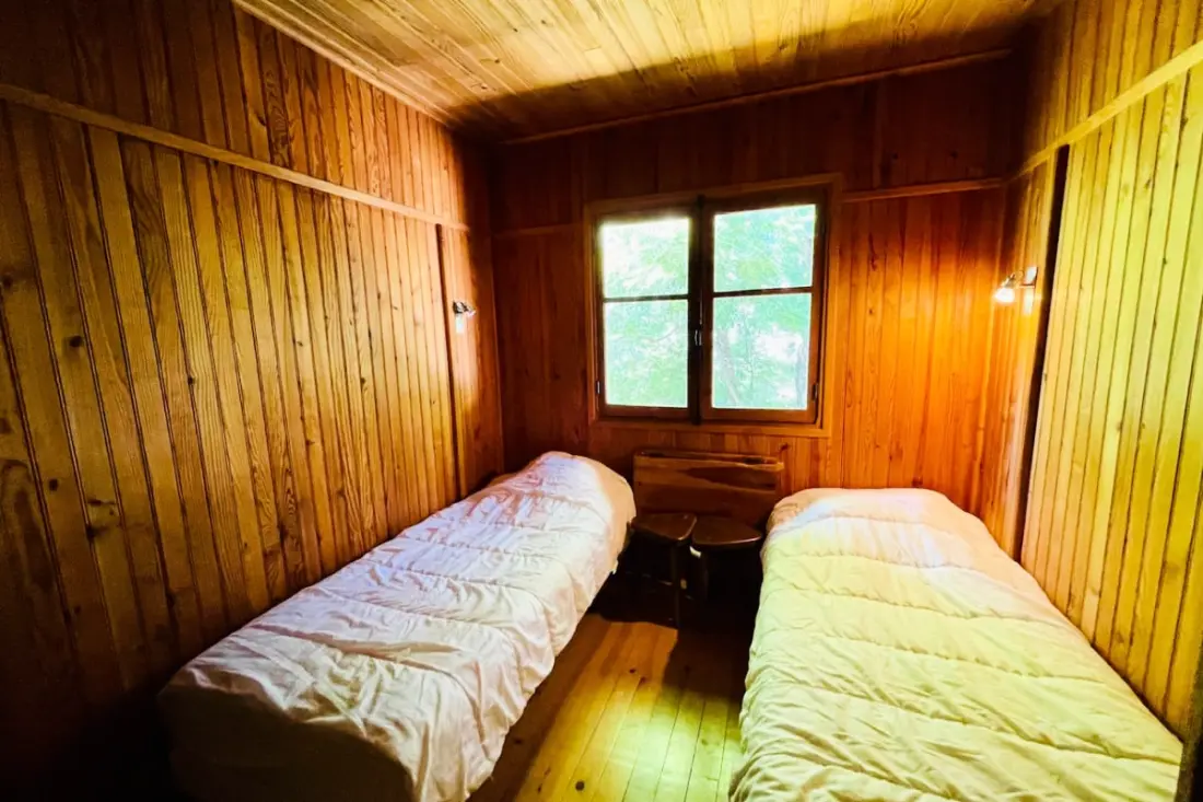 Chalet Alpin kandallóval, terasszal és kerttel