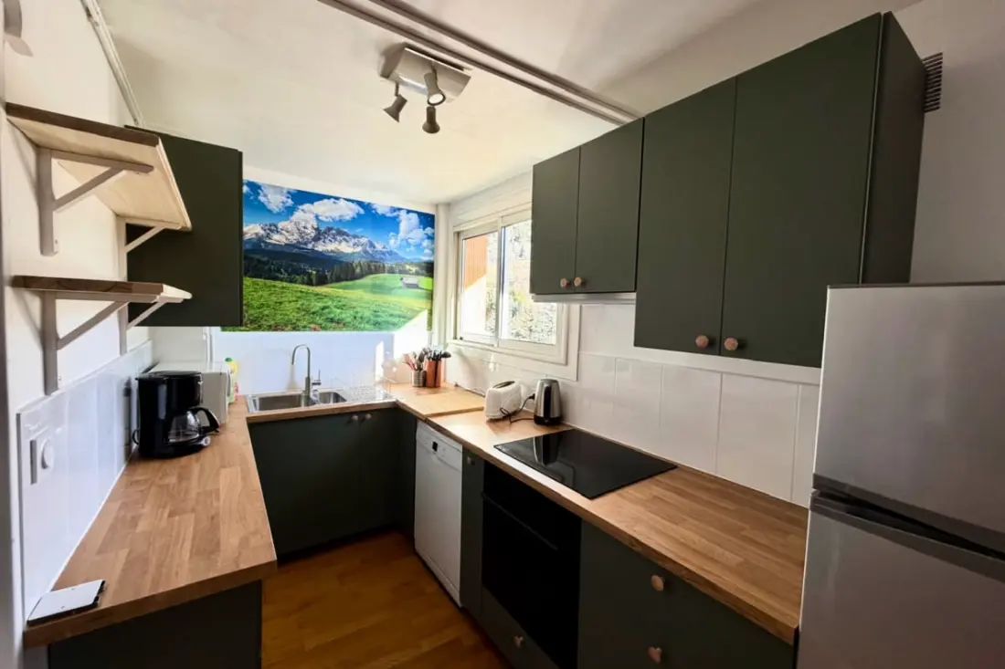 75m2 Mit Balkon am Pied des Pistes!