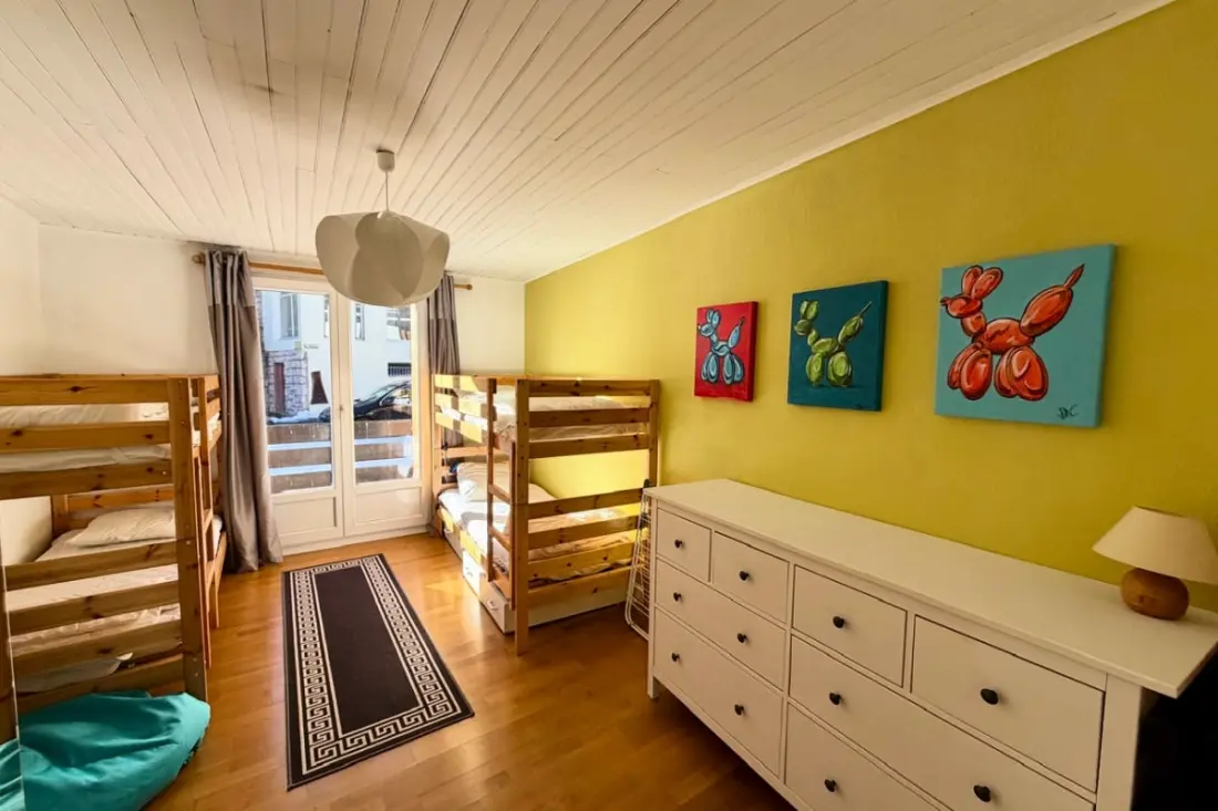 75m2 Mit Balkon am Pied des Pistes!