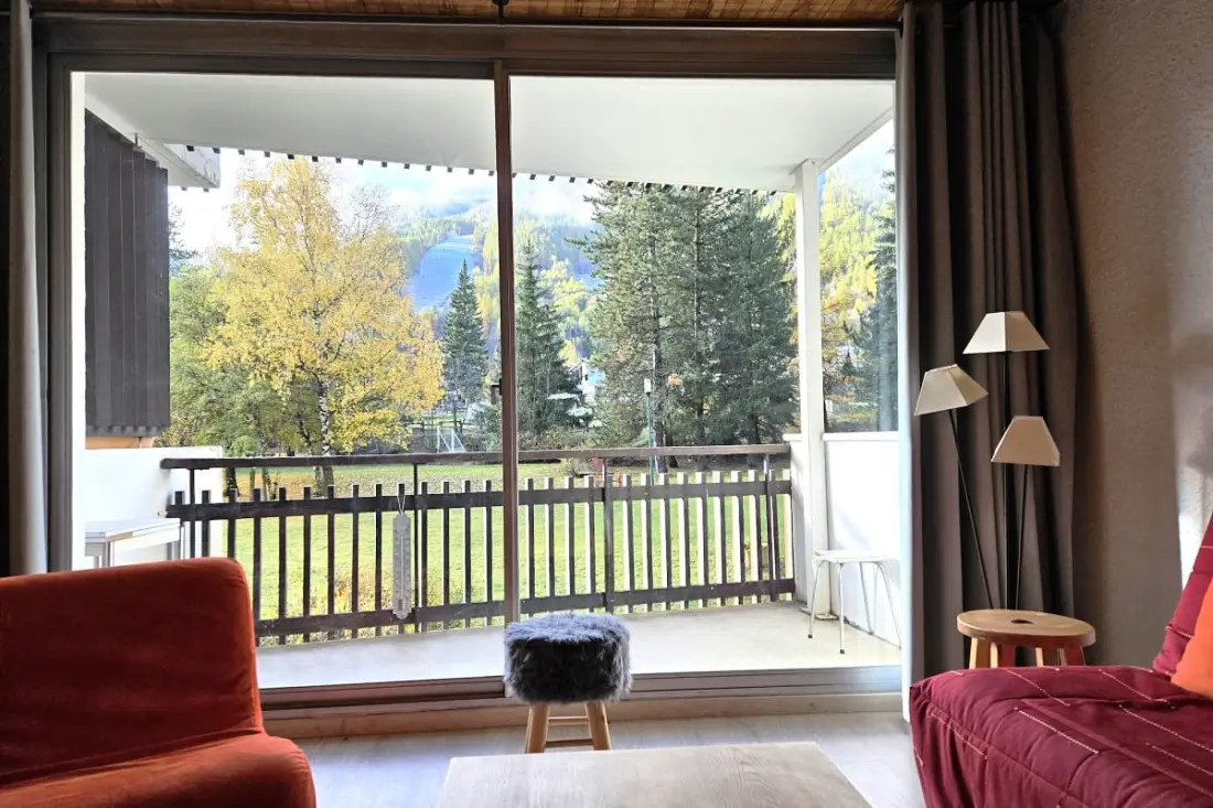 Balkon Sunset bei Pied des Pistes