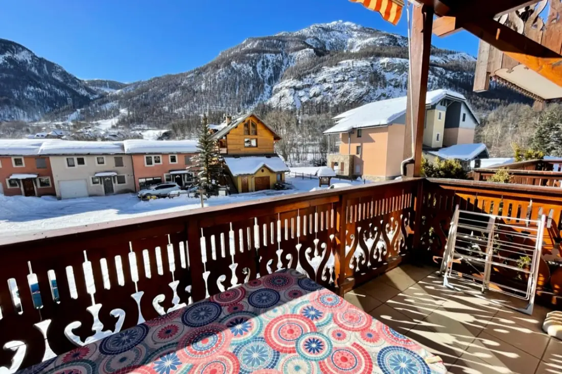 Helles gemütliches Nest - Aussicht - La Salle-les-Alpes