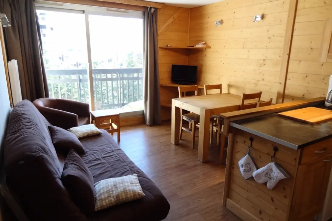 Studio Skis Aux Pieds Des Pistes