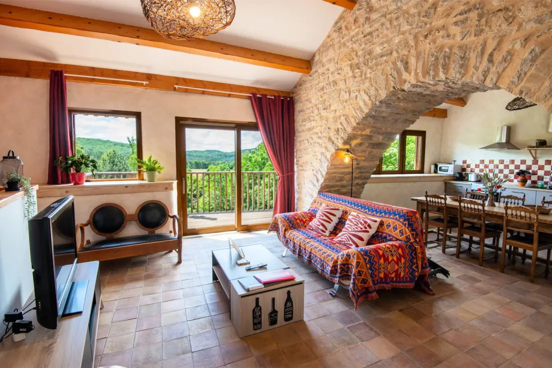 Gîte de France Gîte aulas 2/4 Personen 3 Ähren