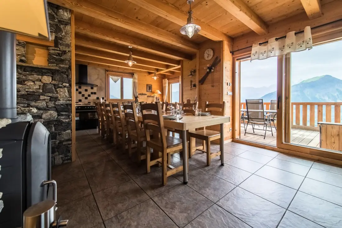 Chalet tükrözi a Haut-la Toussuire