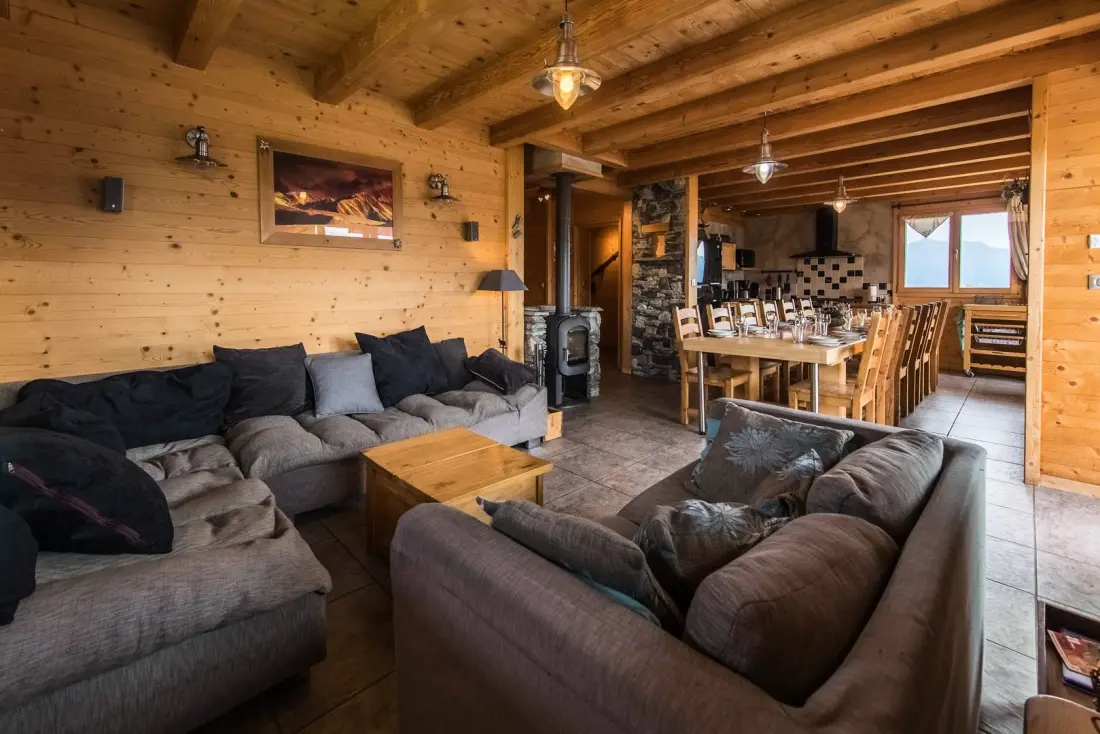 Chalet tükrözi a Haut-la Toussuire