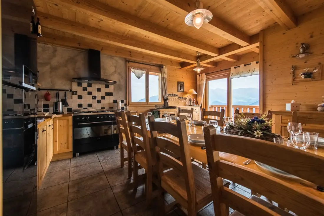 Chalet tükrözi a Haut-la Toussuire