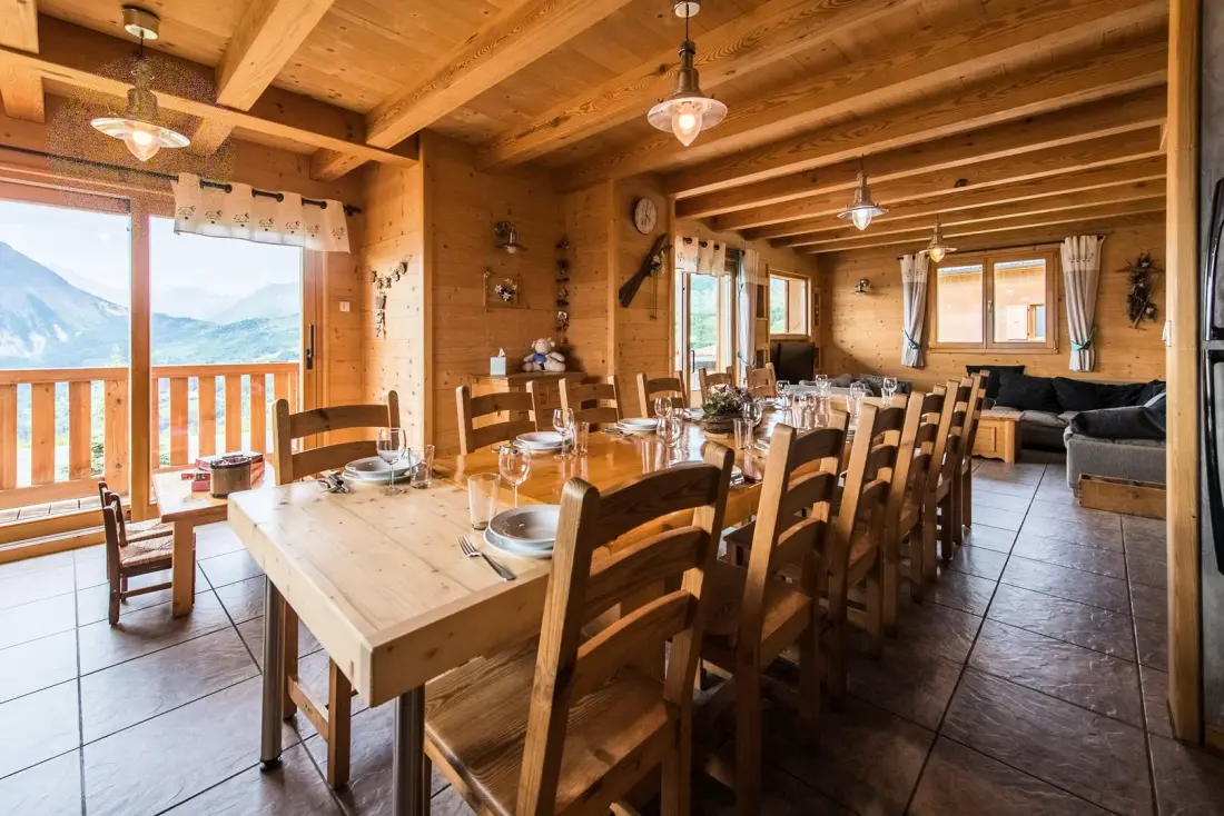 Chalet tükrözi a Haut-la Toussuire
