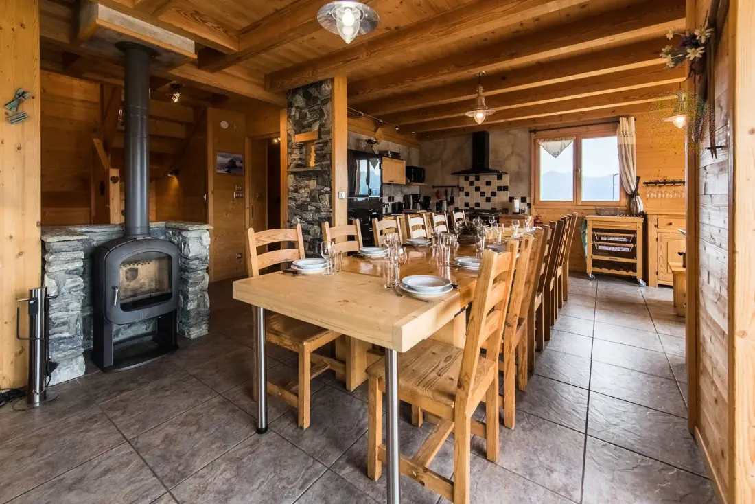 Chalet tükrözi a Haut-la Toussuire