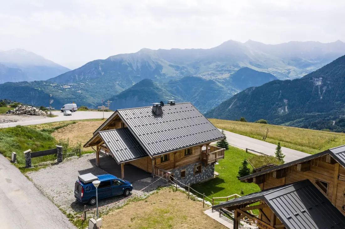Chalet tükrözi a Haut-la Toussuire