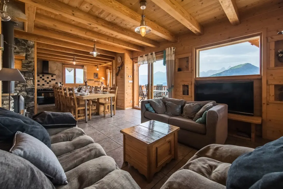 Chalet tükrözi a Haut-la Toussuire