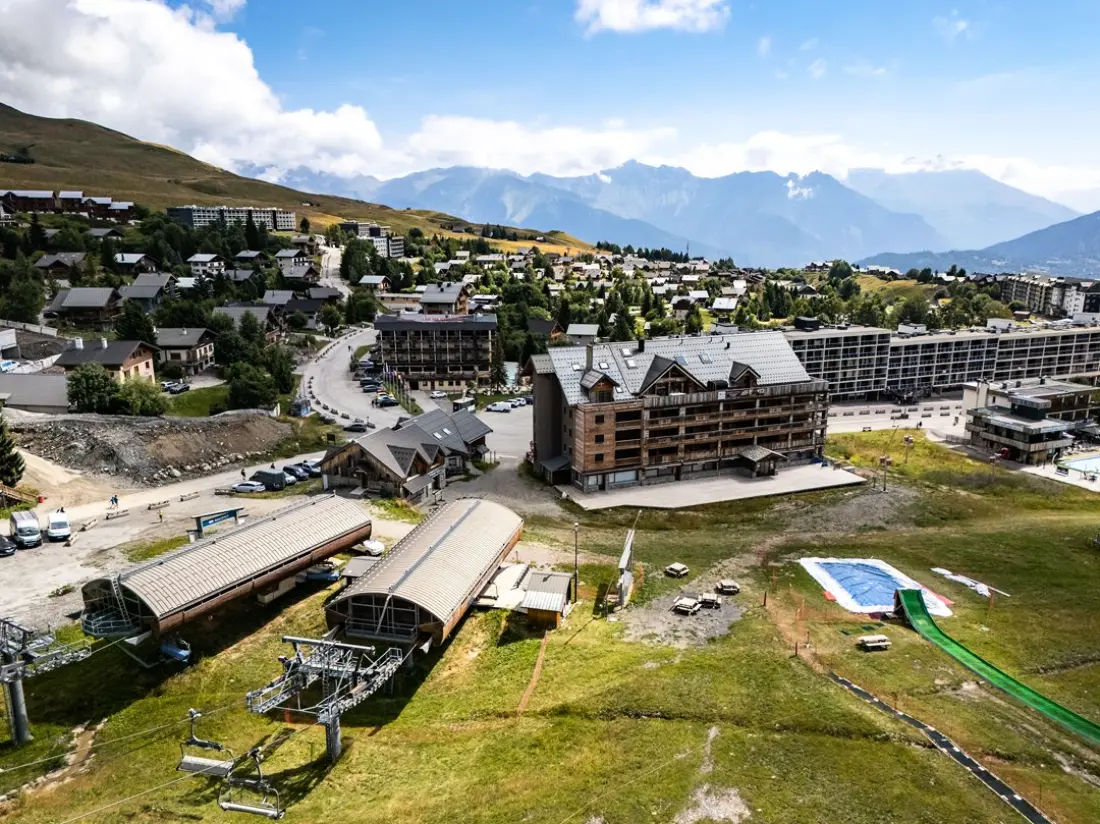 Les Airelles lakóhelye