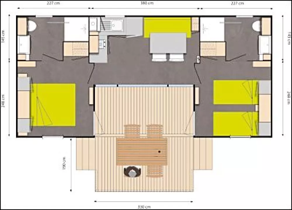 Campsite maeva Club Les Préveils 4 Stars★★★★