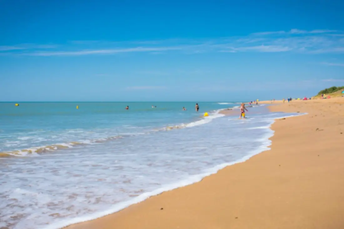 Calme Des Pins, a strand közelében