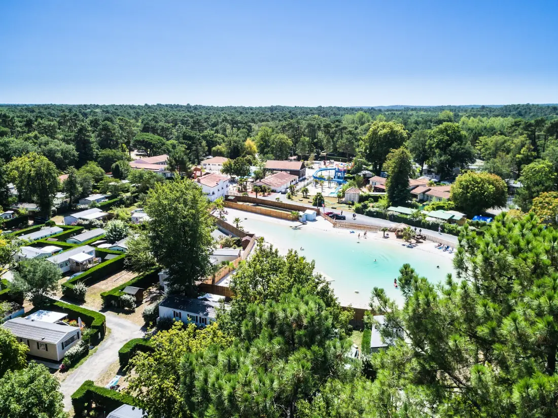 Campsite maeva Club La Clairière La Tremblade Útvonalterv