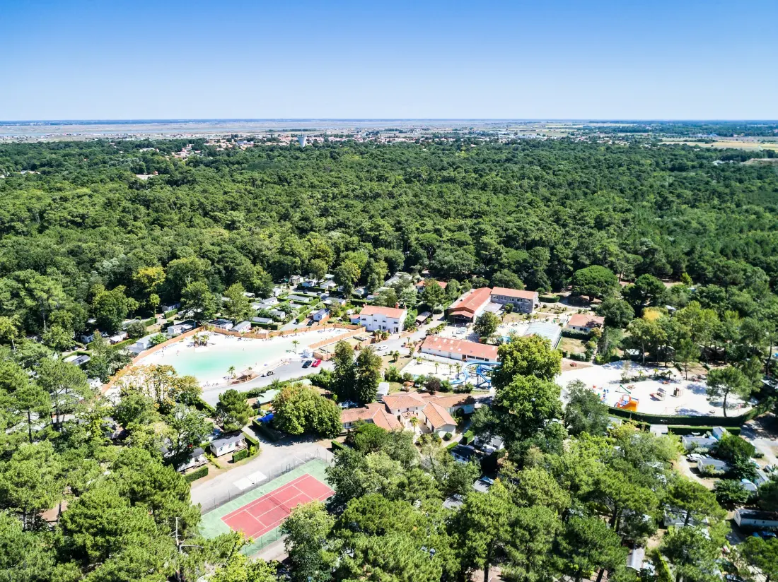 Campsite maeva Club La Clairière La Tremblade Útvonalterv