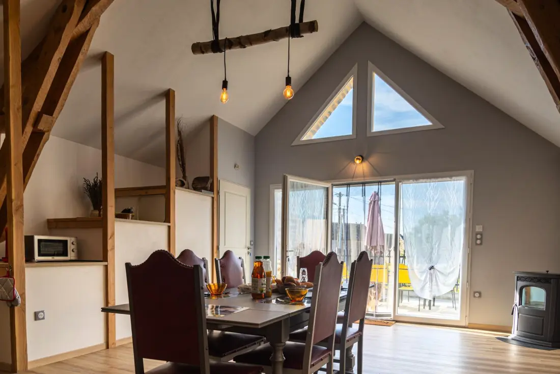 Gîte de France Gîte la bergerie 5/6 Personen 3 Ähren