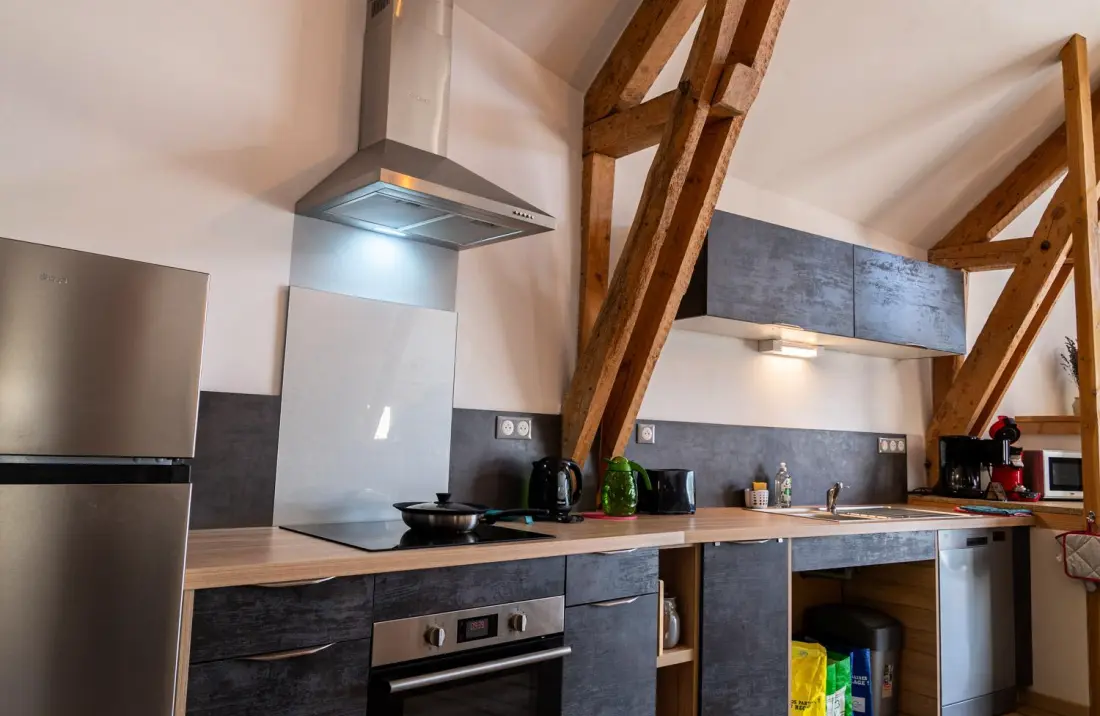 Gîte de France Gîte la bergerie 5/6 Personen 3 Ähren