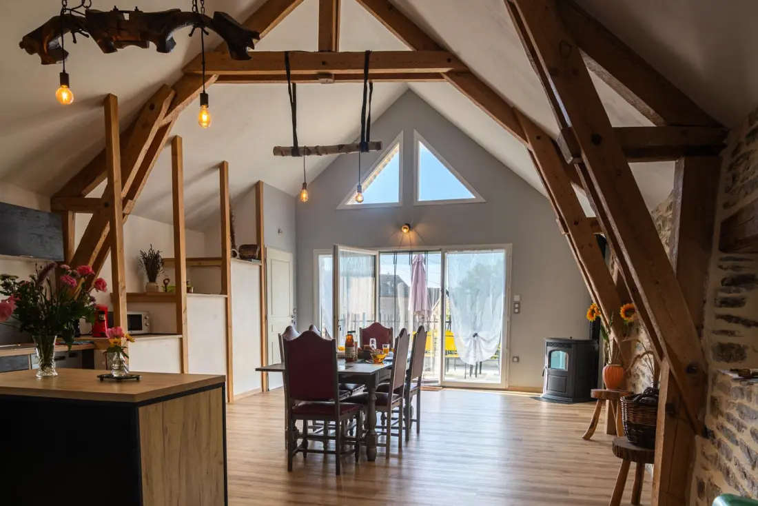 Gîte de France Gîte la bergerie 5/6 Personen 3 Ähren