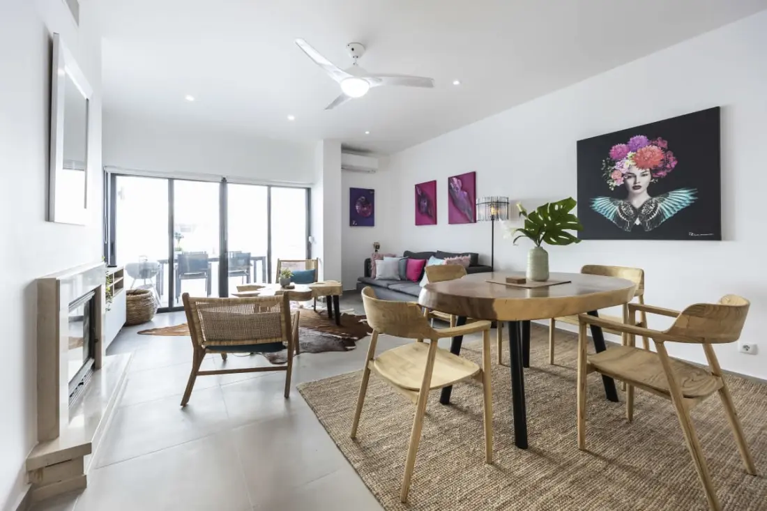 Pura Vida Flat - Tágas 2 hálószobás apartman - Nagy terasz