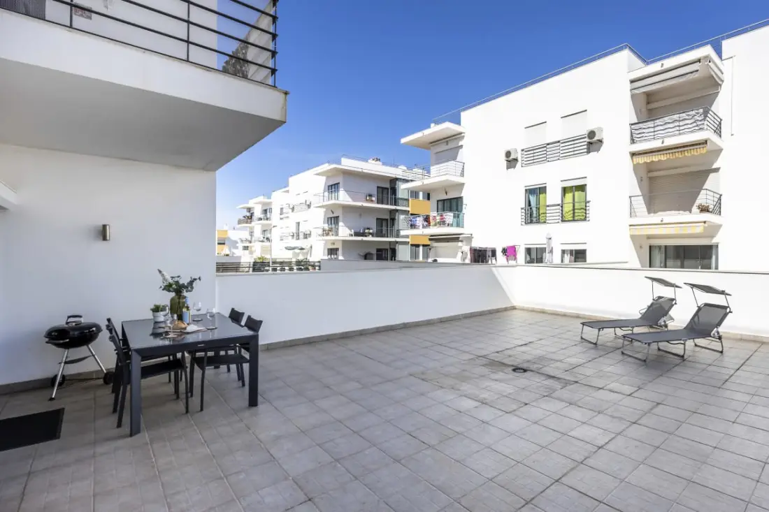Pura Vida Flat - Tágas 2 hálószobás apartman - Nagy terasz