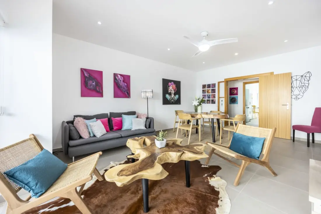Pura Vida Flat - Tágas 2 hálószobás apartman - Nagy terasz