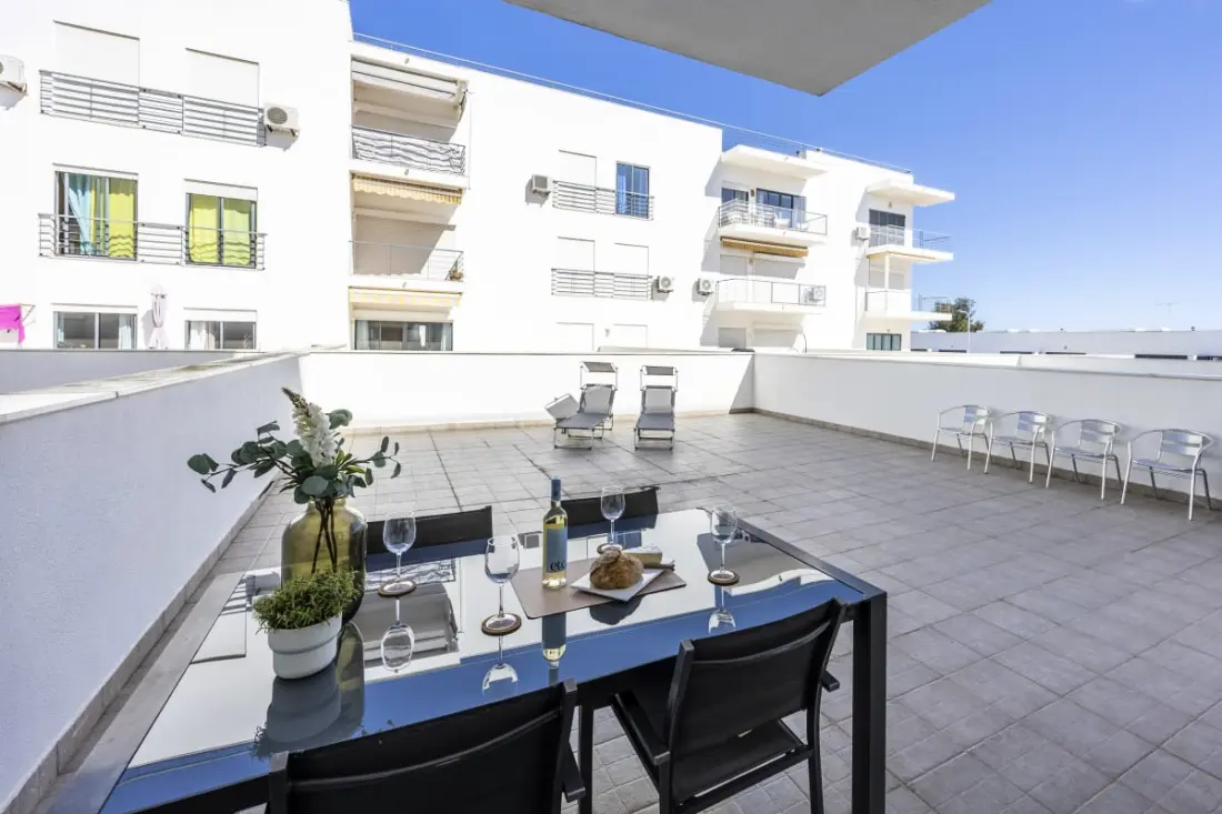 Pura Vida Flat - Tágas 2 hálószobás apartman - Nagy terasz