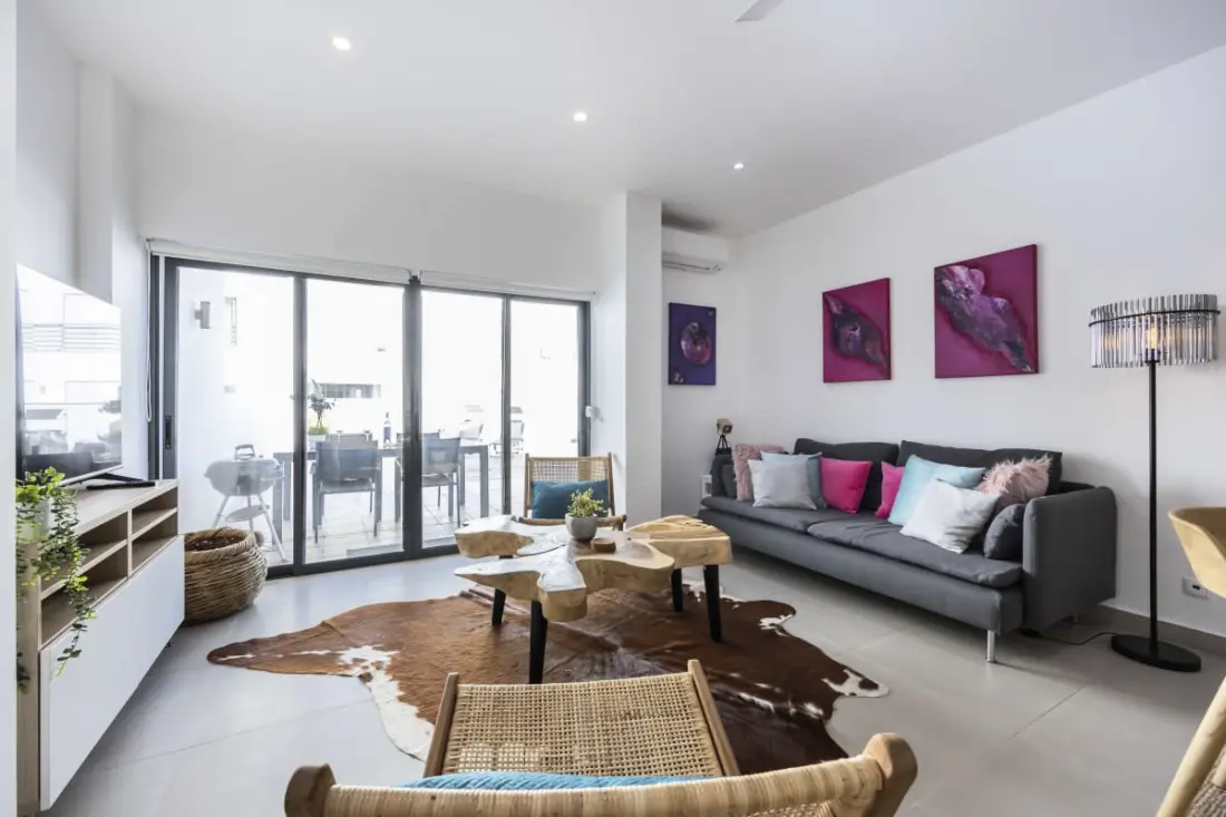 Pura Vida Flat - Tágas 2 hálószobás apartman - Nagy terasz