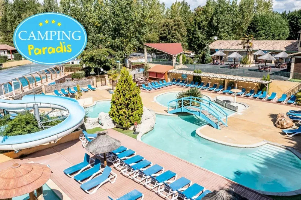 Camping Paradis l'Escapade4 Sterren★★★★